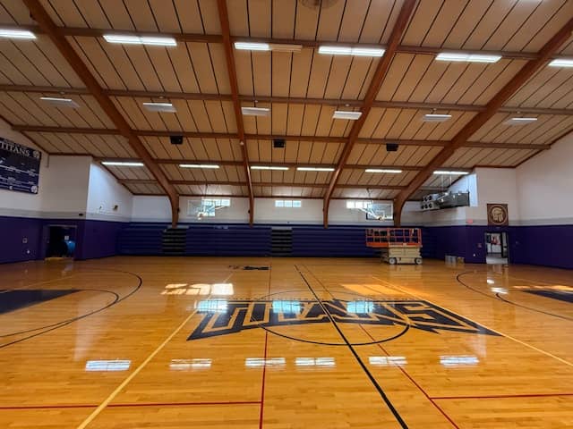 gym middle floor