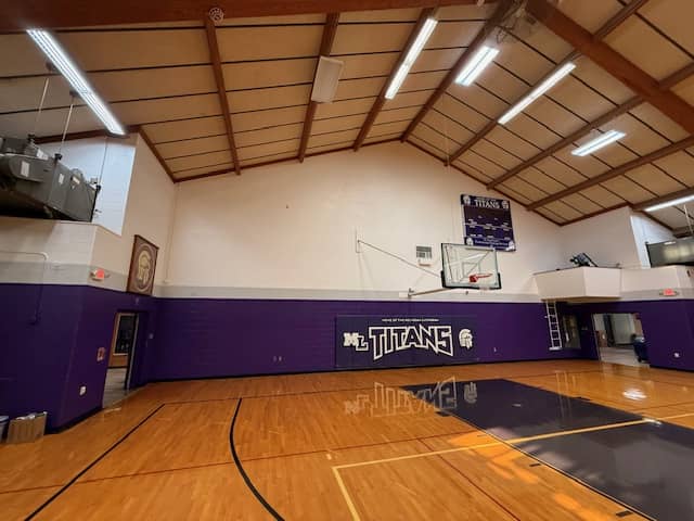 school gym