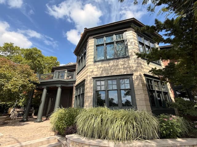 stucco home