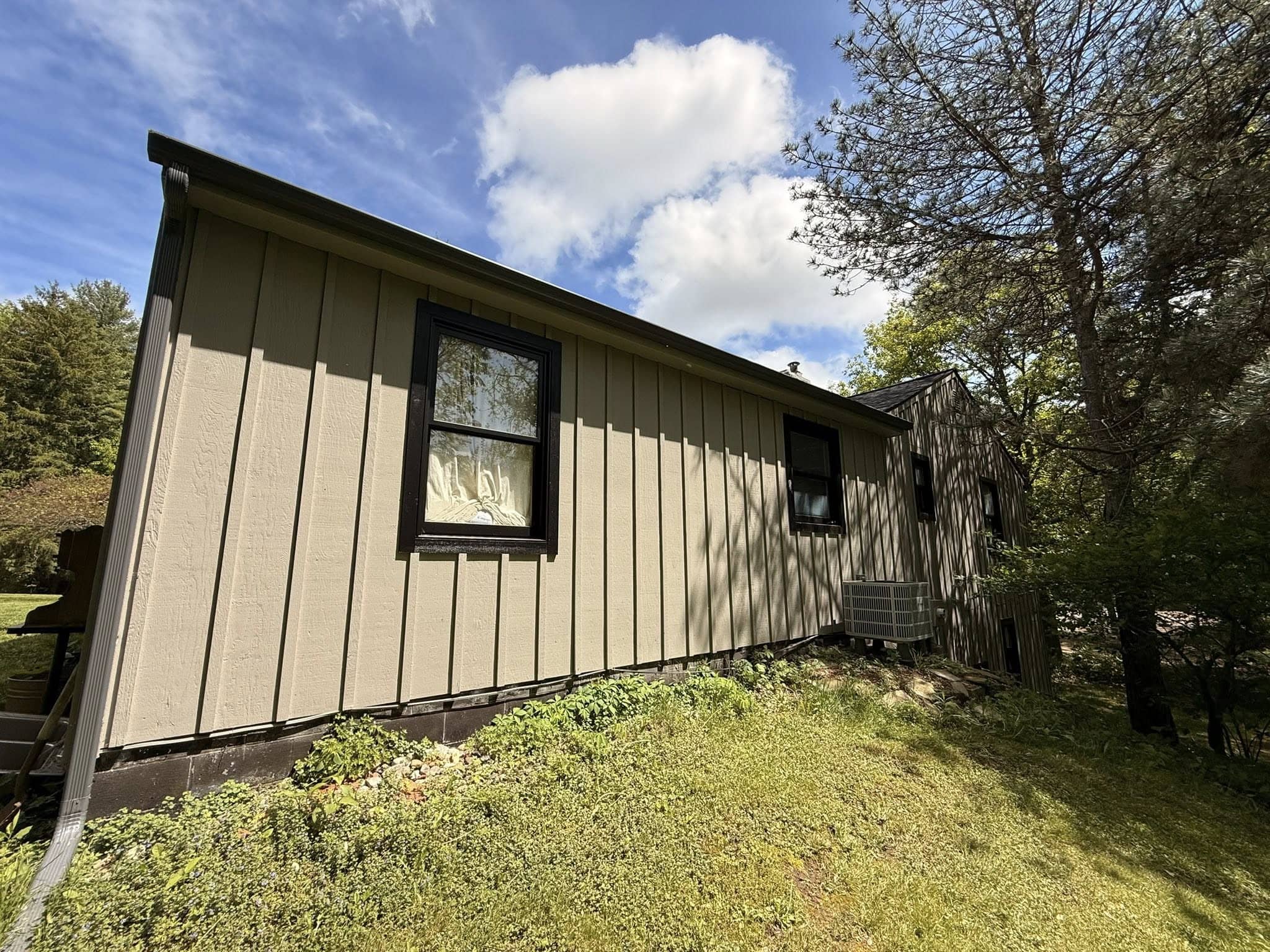 exterior home painted