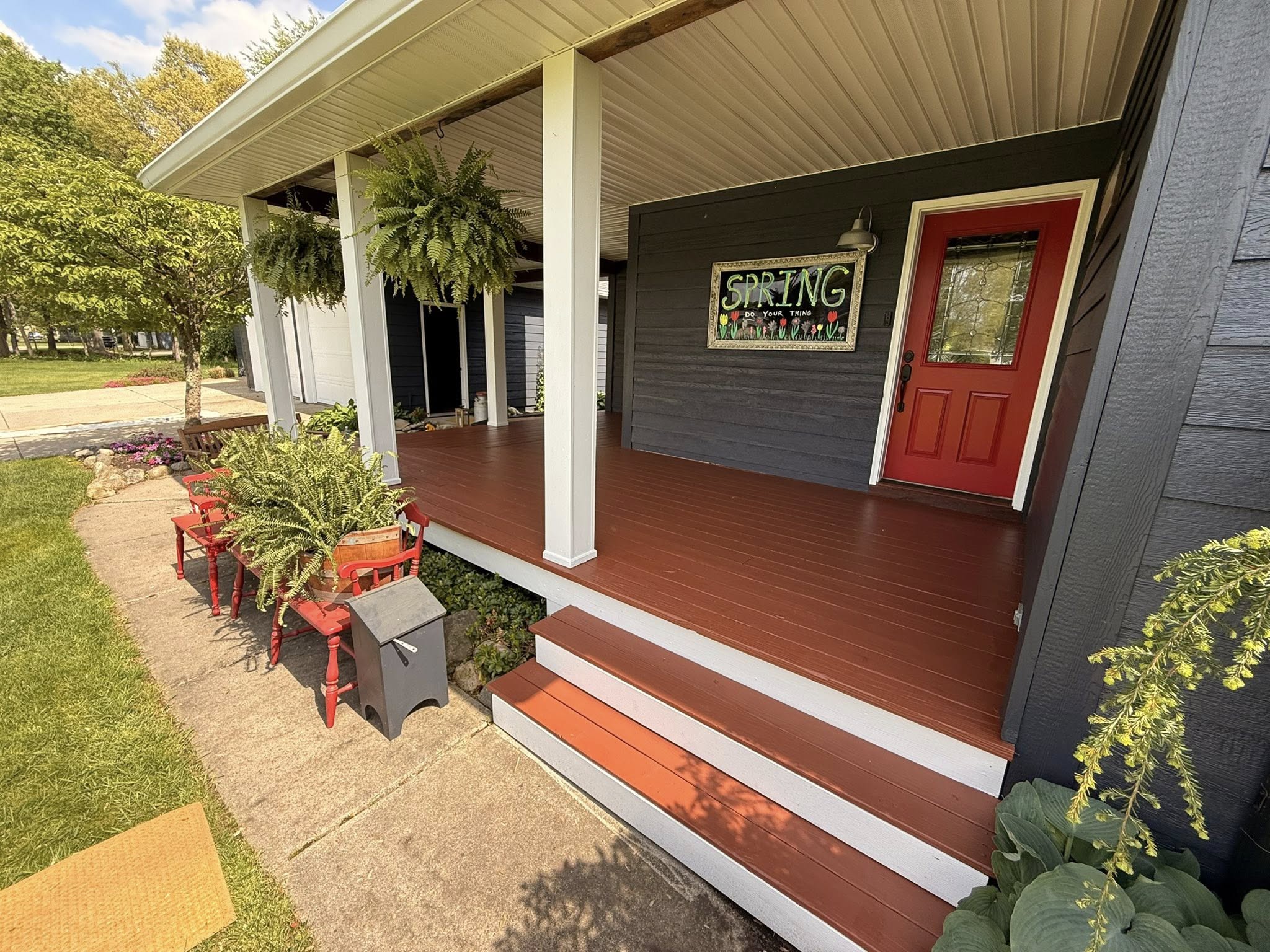 home and deck fresh paint